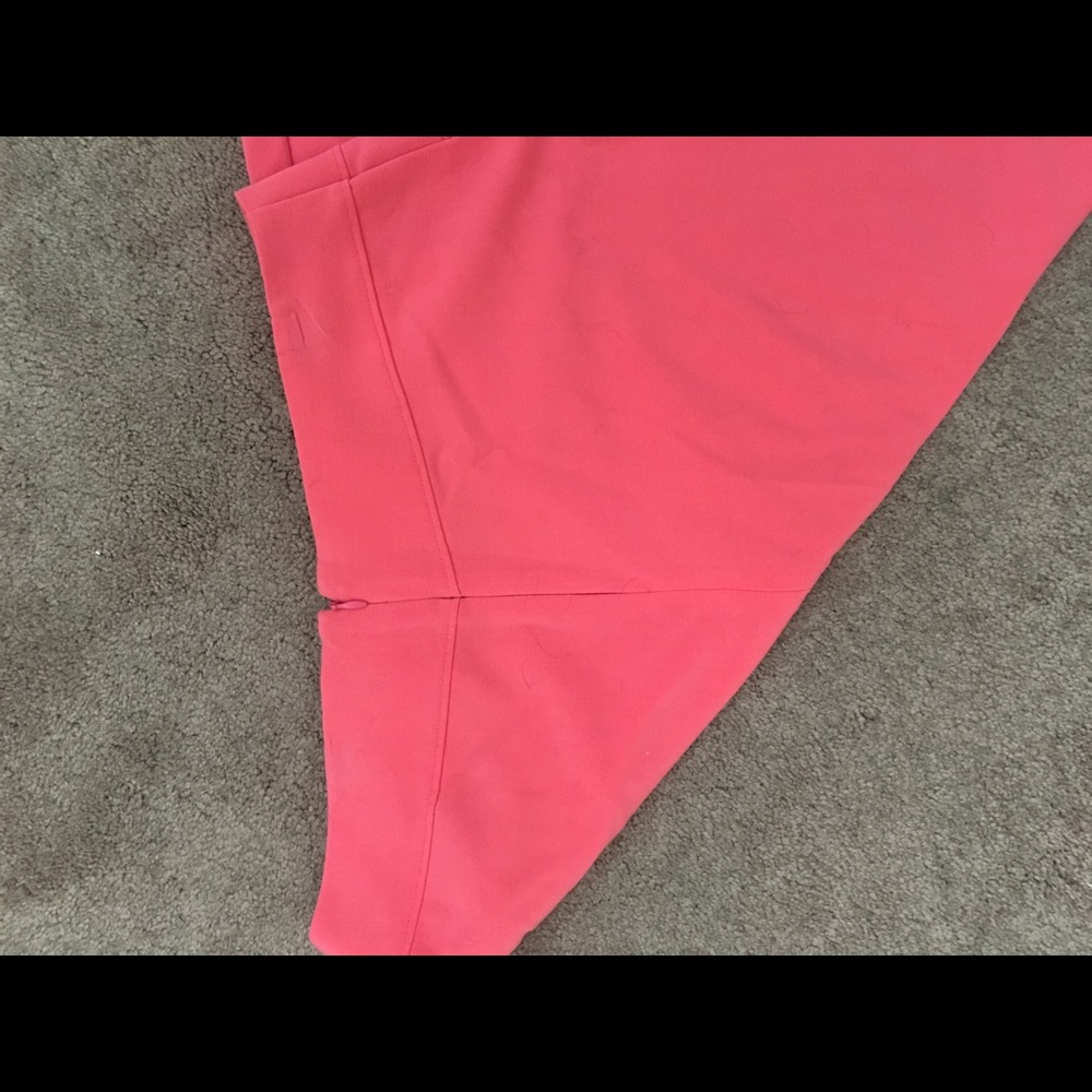Pink pencil skirt